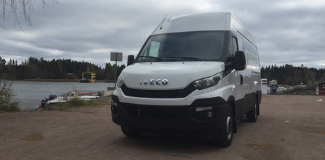 Ivecos Daily tager gas p diesel