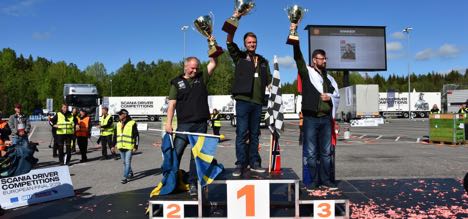 Norsk chauffr vandt europisk konkurrence