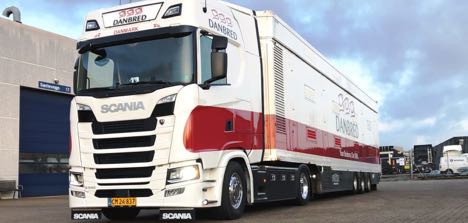 Europas frste seks-cylindrede Scania 540 er leveret i Danmark