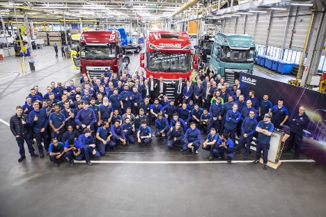 Hollandsk lastbilproducent har sat gang i serieproduktionen af sin nye generation