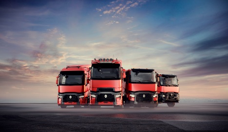 Franske lastbiler bliver prsenteret i opgraderede versioner