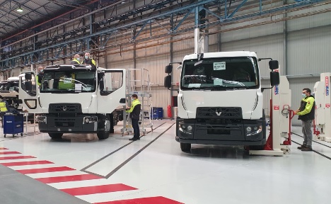Fransk lastbilproducent tager tilpasningscenter i brug