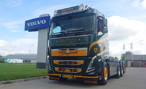 Vestsjællandsk vognmand valgte Volvo med fire aksler