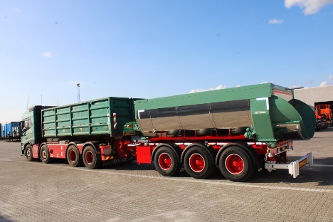 Tip-krre til asfalt er sendt til Sydvestjylland