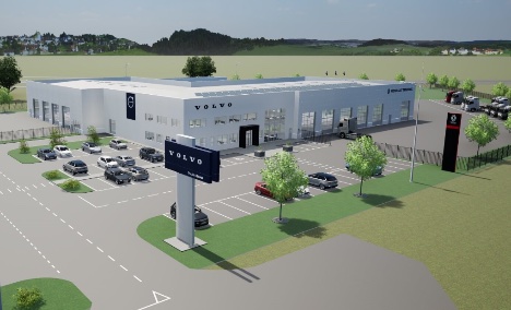 Bro-by får et nyt truckcenter
