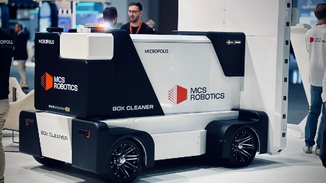 resundshavn tester rengringsrobot til containere