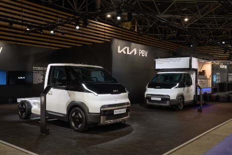 Varebil som chassis med frekabine er elektrisk fra bunden