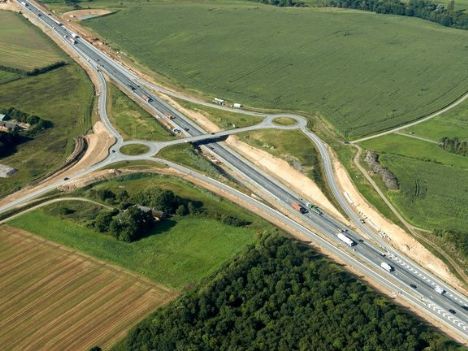 Motorvejstilslutning ved Horsens sp�rres i en m�ned efter nyt�r