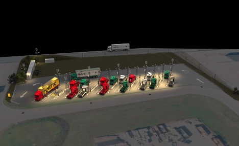 Daglivarekoncern anlgger ladeanlg til el-lastbiler ved centrallager i Kge