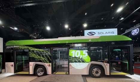 Polsk busproducent var krt til messe i Bruxelles med verdenspremiere 