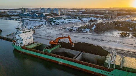 Overskudsjord bliver grundlag for milj�center n�r Aalborg Havn