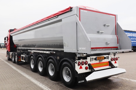 Tiptrailer med 36 kubikmeters kasse er sendt til Sorø