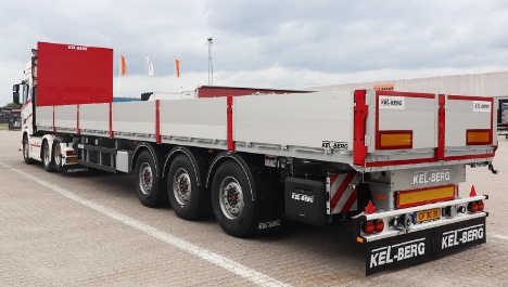 Sv�rlasttrailer f�r udgangspunkt i det sydvestligste S�nderjylland